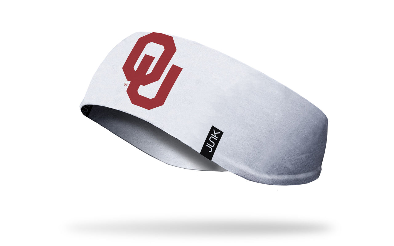 University of Oklahoma: Logo White Ear Warmer