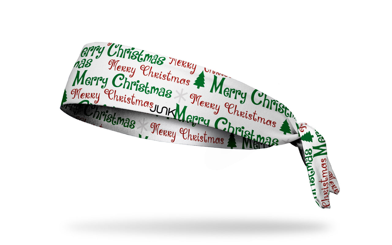 Merry Christmas Tie Headband