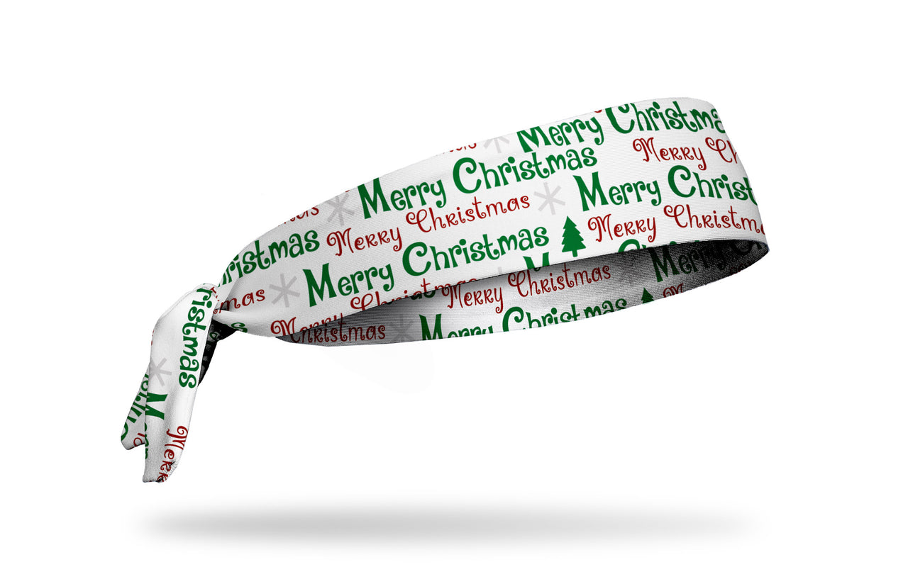 Merry Christmas Tie Headband