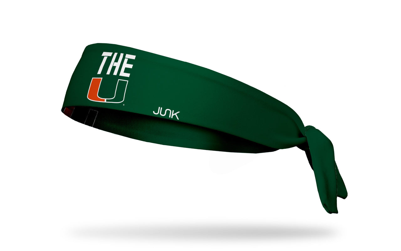 University of Miami: THE U Flex Tie Headband