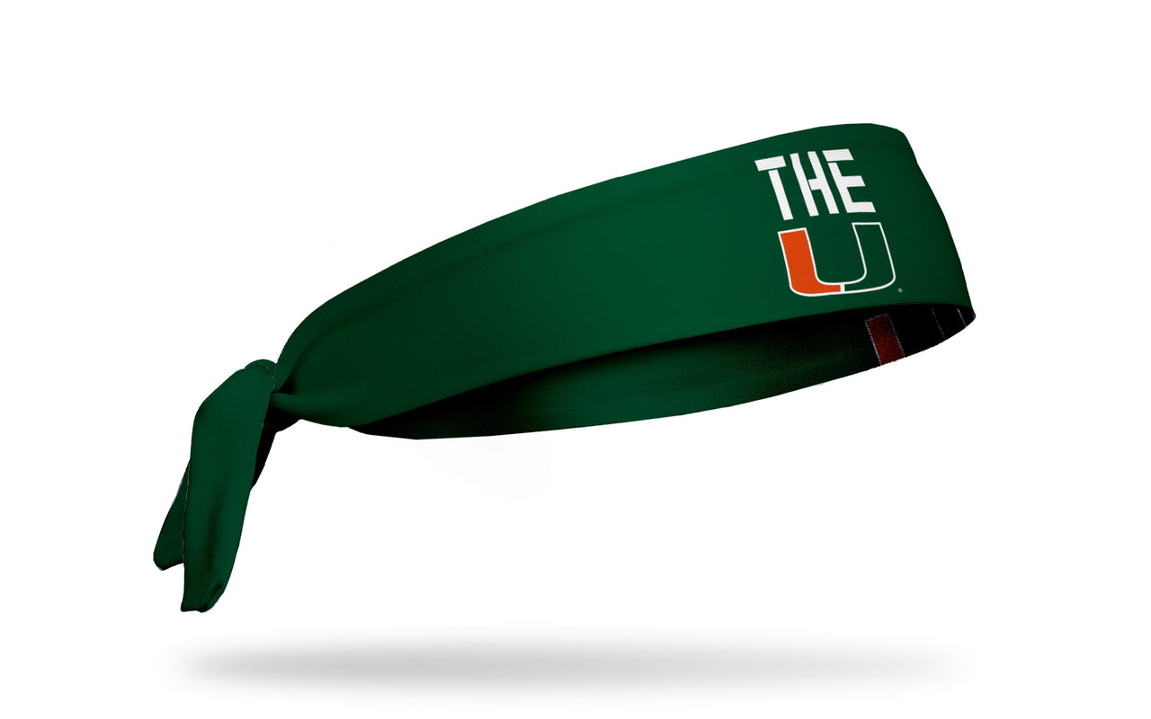 University of Miami: THE U Flex Tie Headband