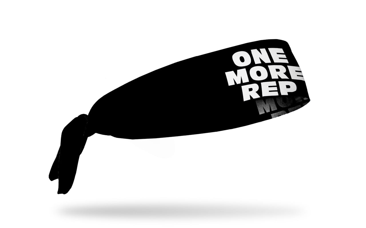 One More Rep Tie Headband