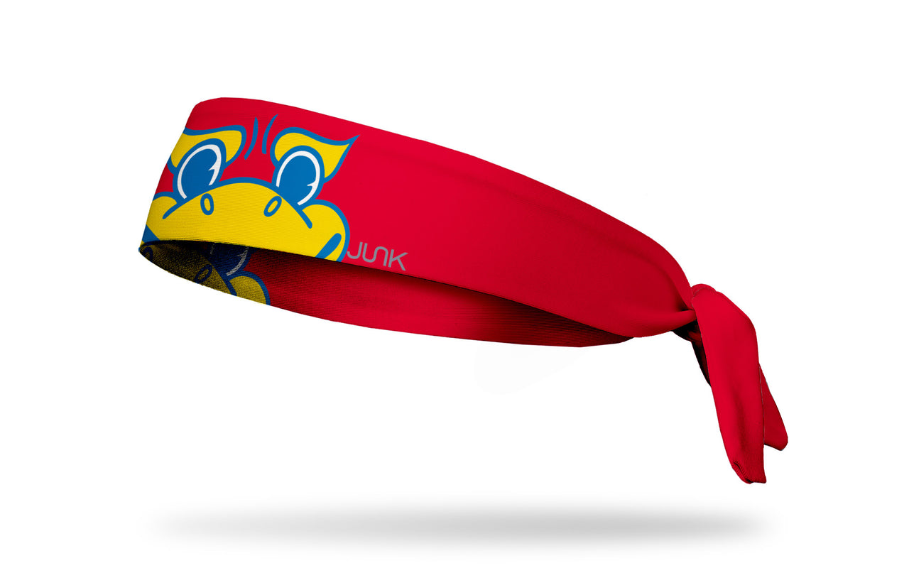 University of Kansas: Big Jay Tie Headband