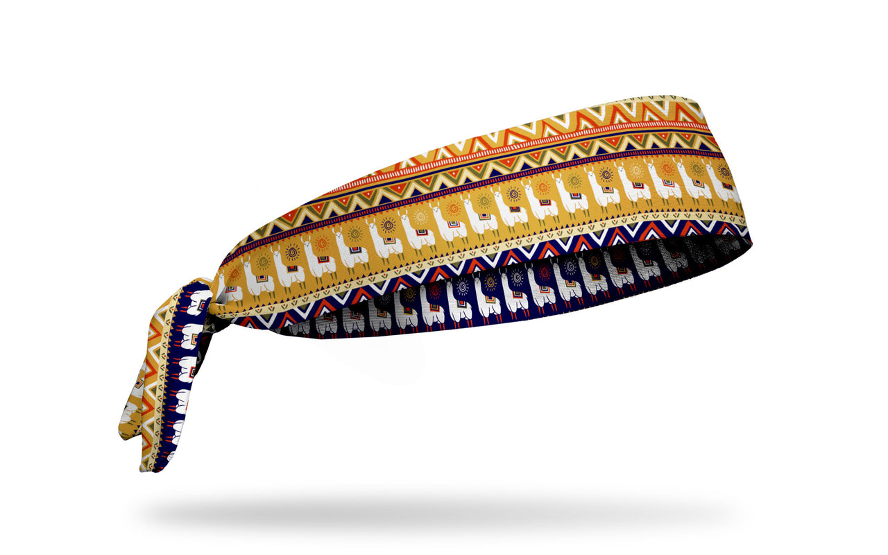 Llama Lineup Tie Headband