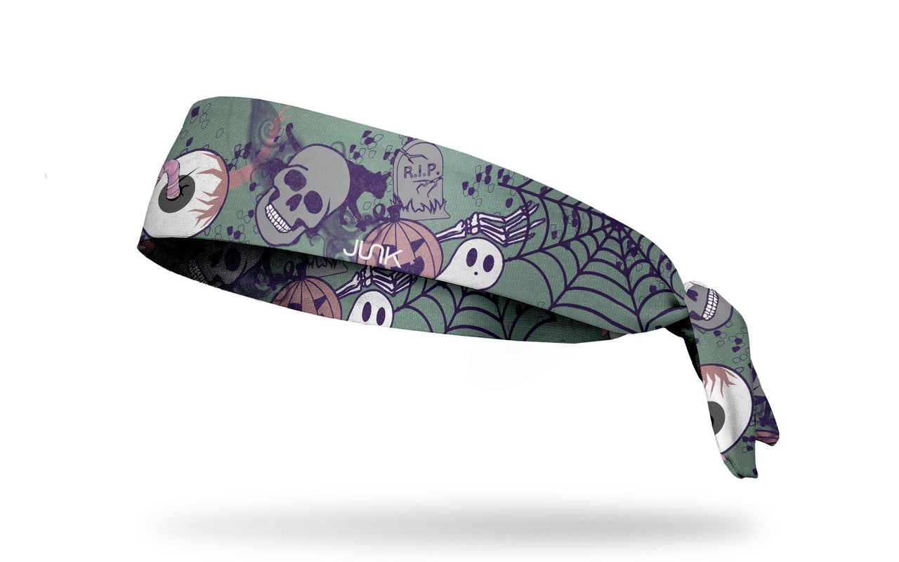 Funky Bones Tie Headband