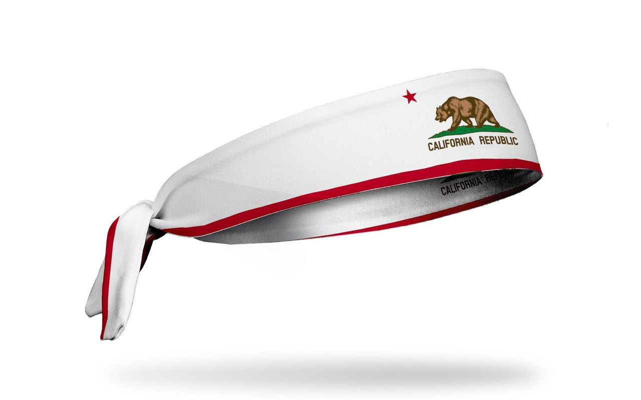 California Flag Tie Headband