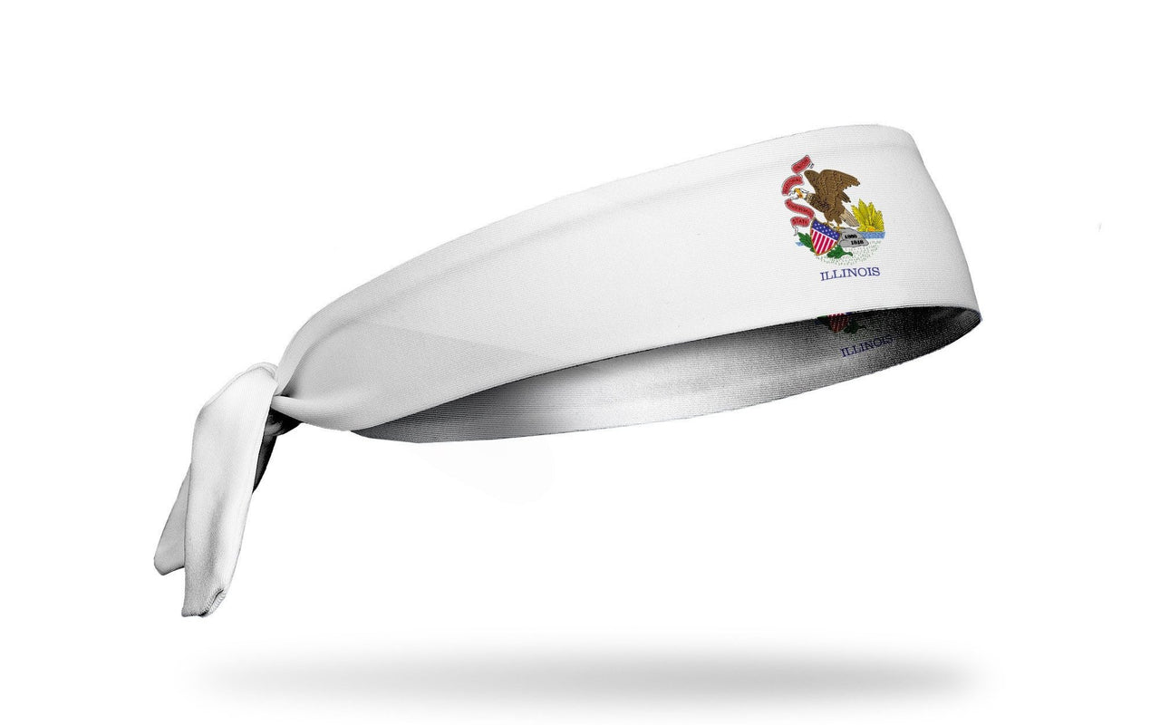 Illinois Flag Tie Headband