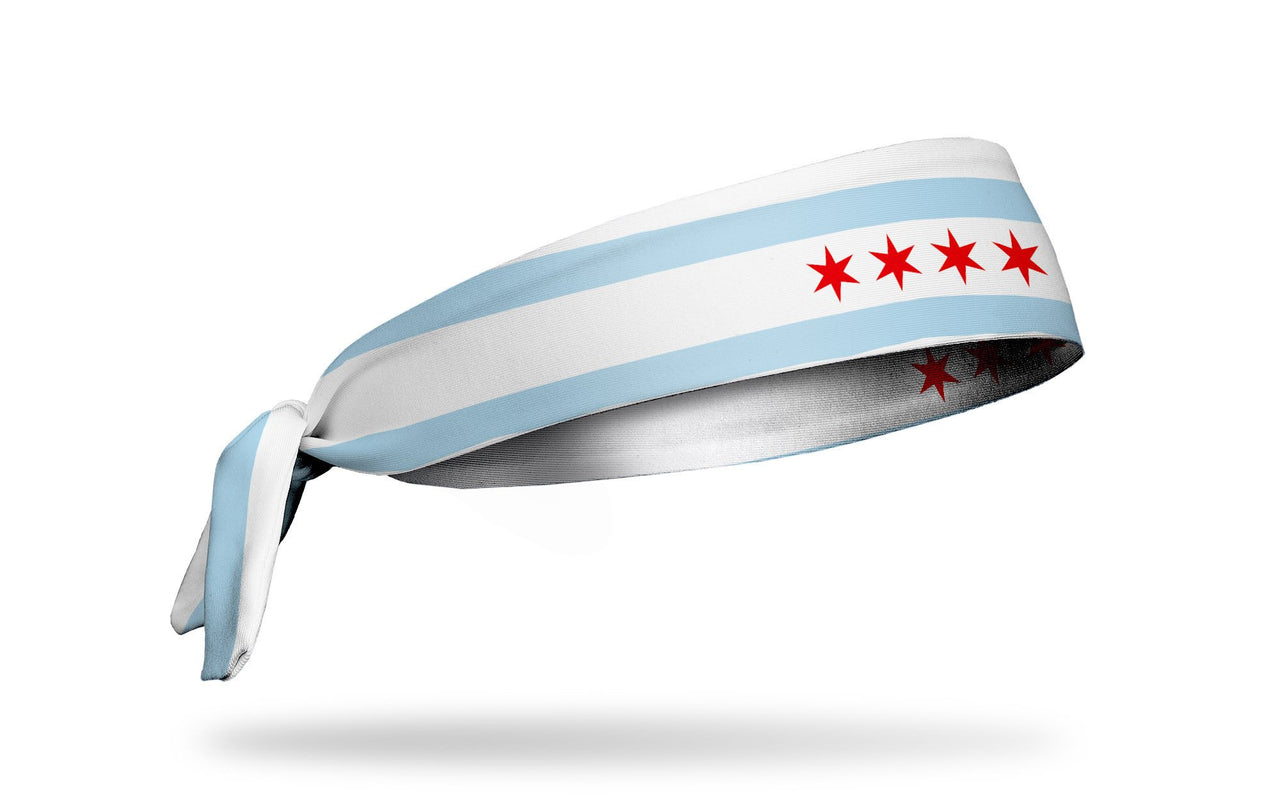 Chicago Flag Flex Tie Headband