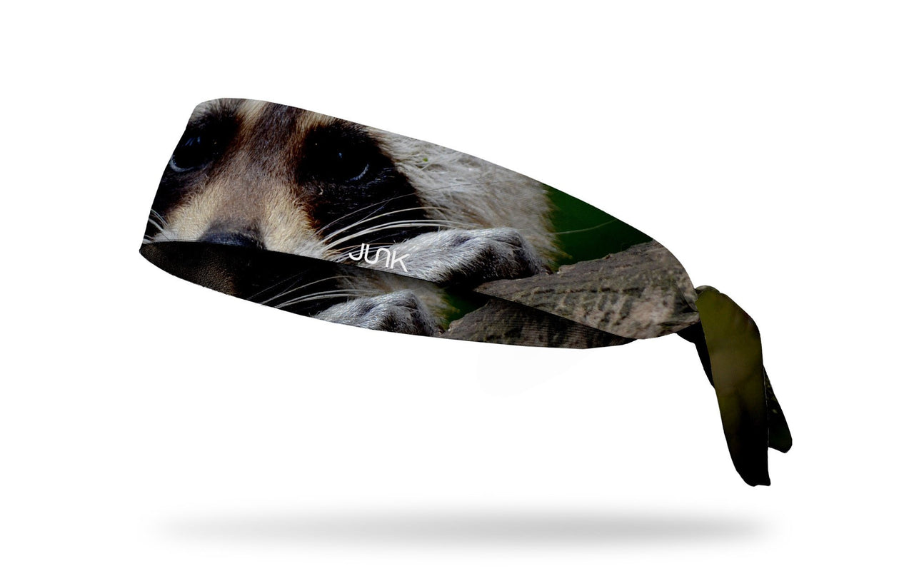 Raccoon Tie Headband