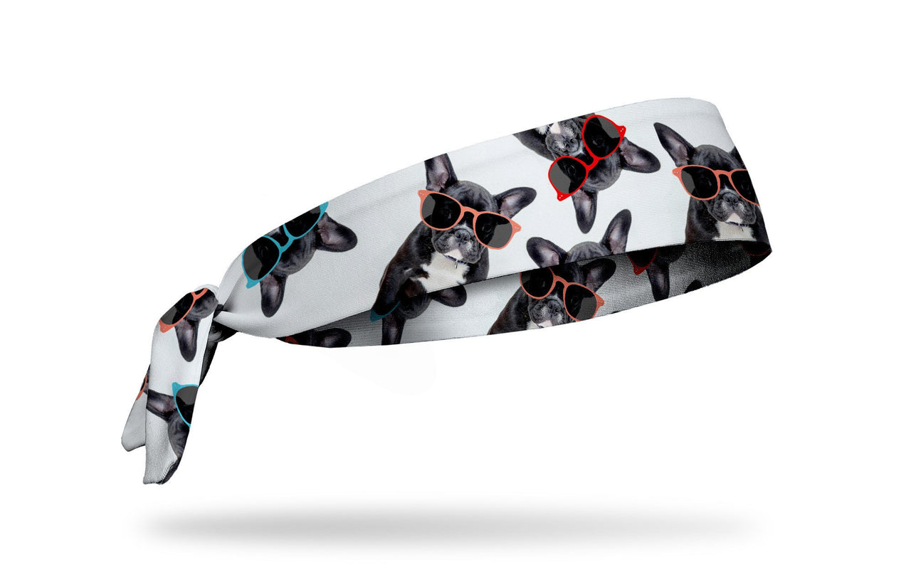 Puppy Shades Tie Headband