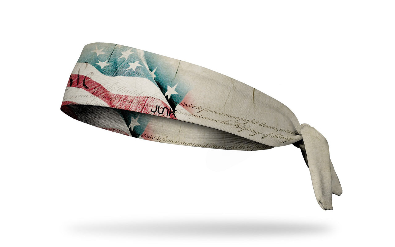 Constitutional Flex Tie Headband