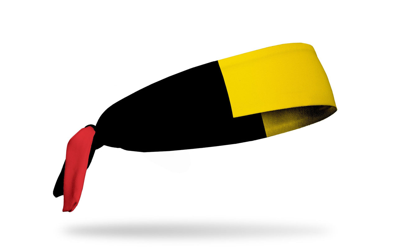 Belgium Flag Tie Headband