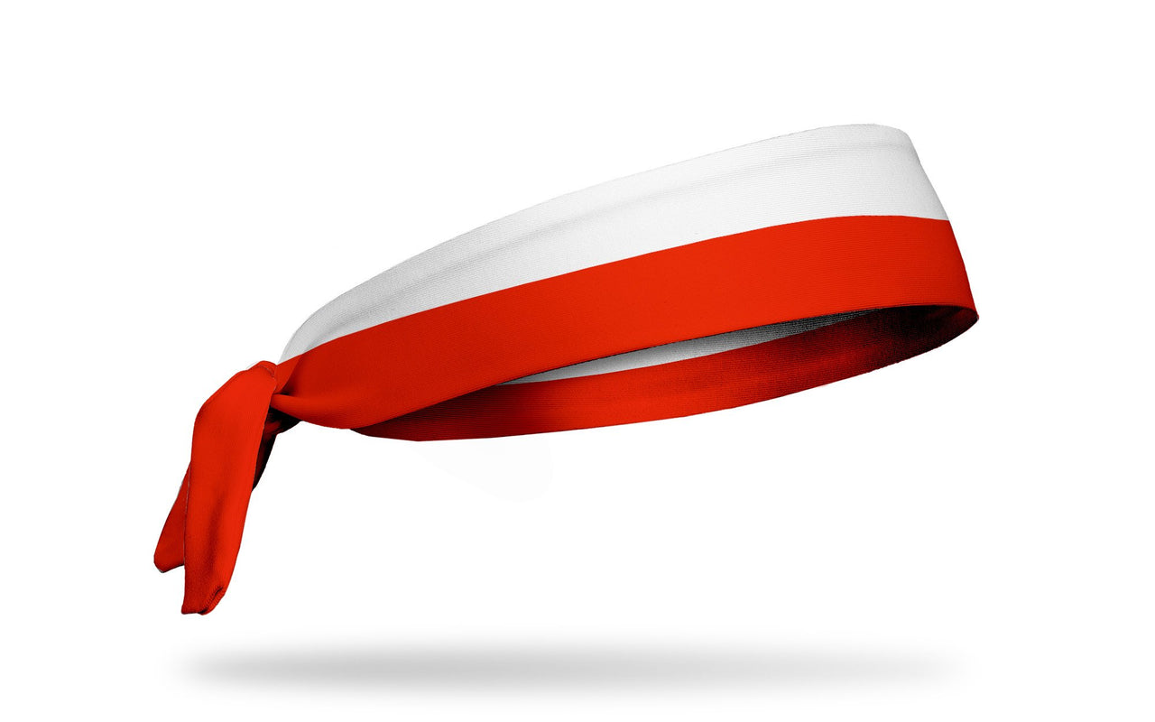 Poland Flag Tie Headband
