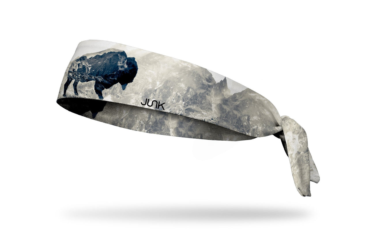 Bison Mountain Flex Tie Headband