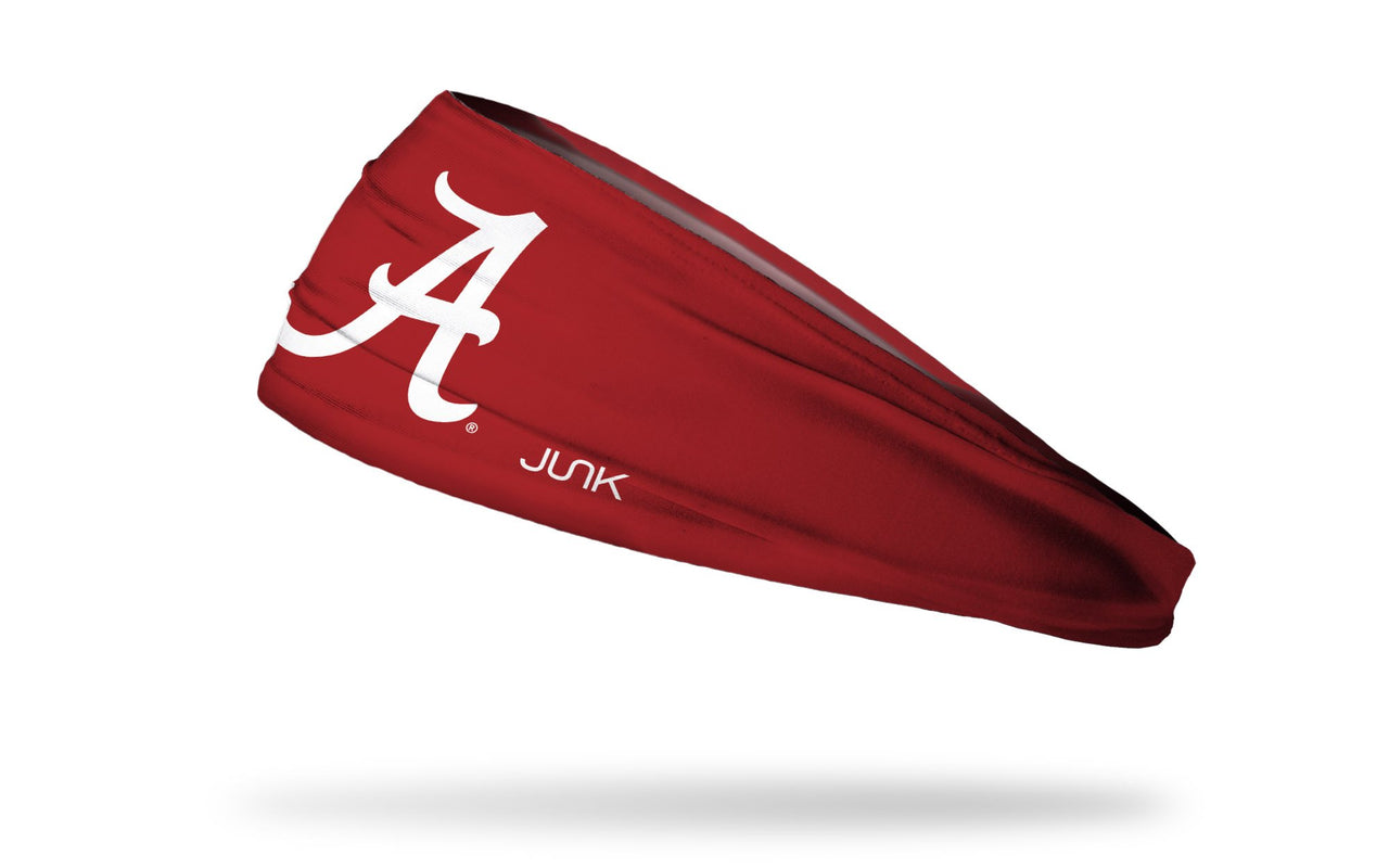 University of Alabama: White and Crimson Headband