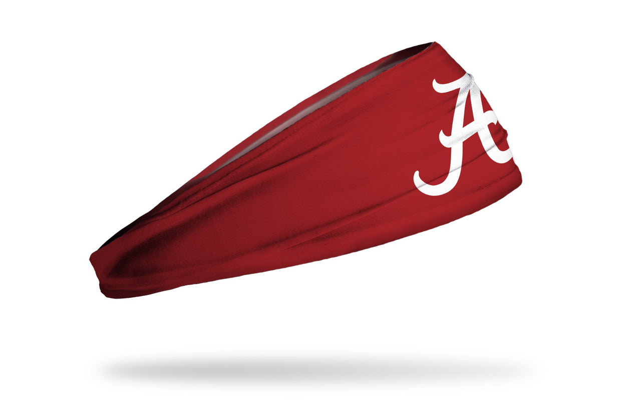 University of Alabama: White and Crimson Headband