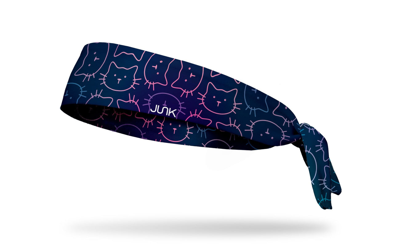 Cat Scan Tie Headband