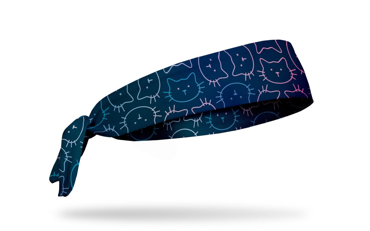 Cat Scan Tie Headband
