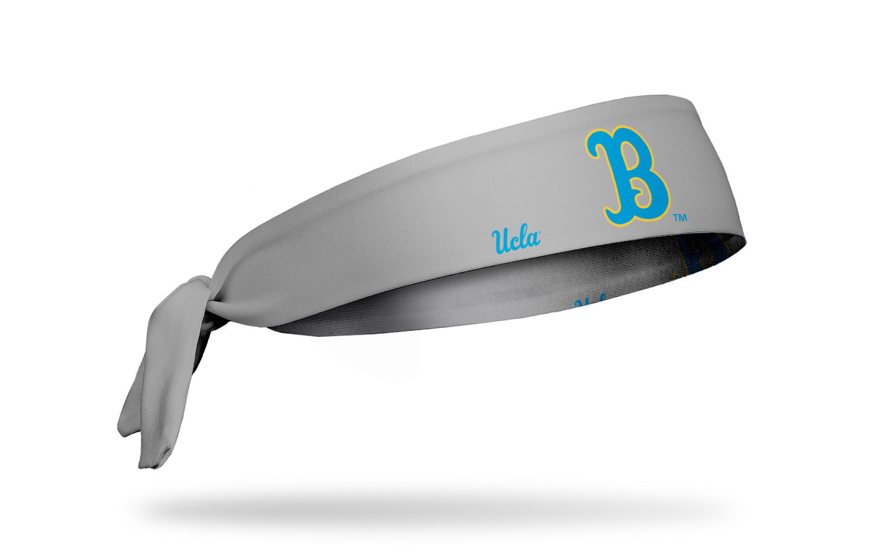 UCLA: Bruins Gray Tie Headband