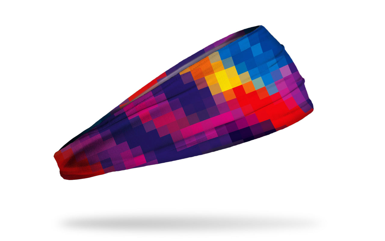 8 Bit Rainbow Headband