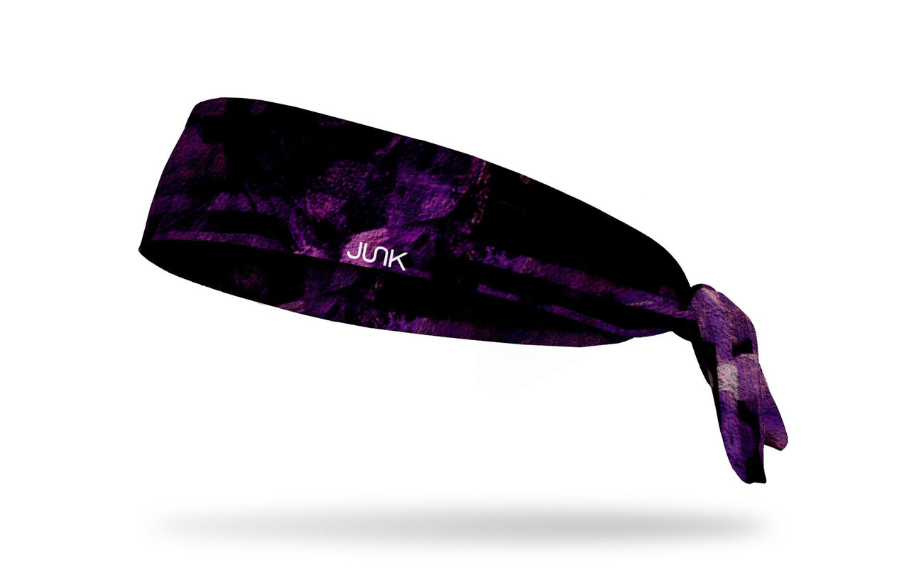 Amethyst Tie Headband - February