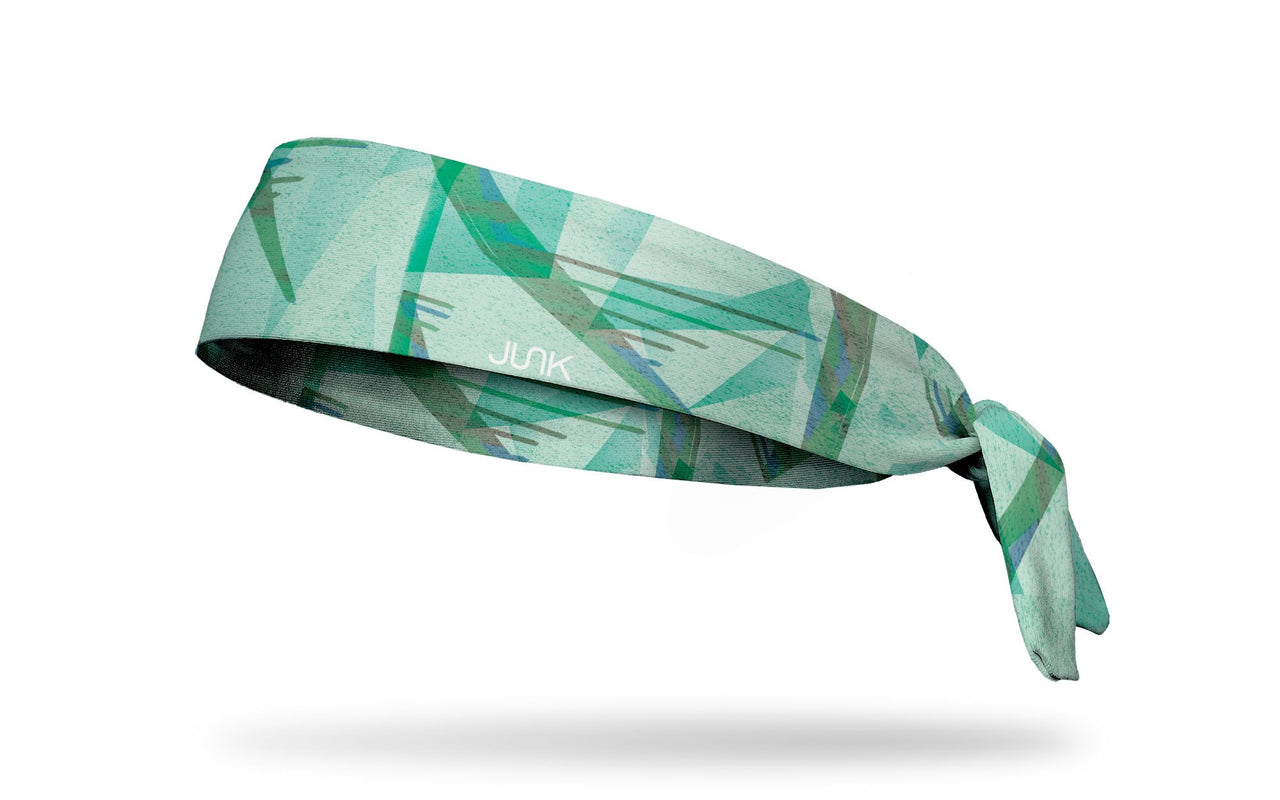 Aquamarine Flex Tie Headband - March