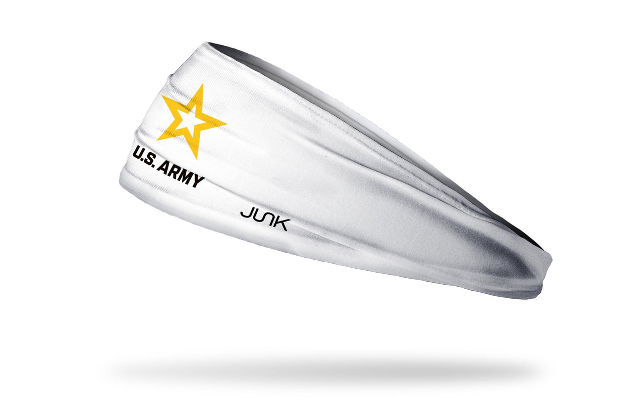 Army: Logo White Big Bang Lite Headband