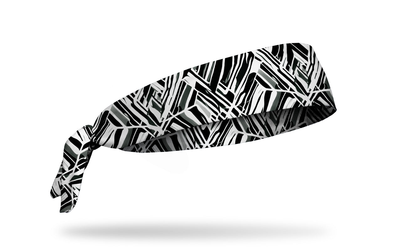 Artificial BLACK Flex Tie Headband
