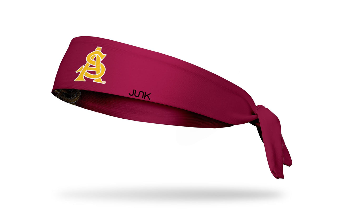Arizona State University: Baseball Maroon Tie Headband