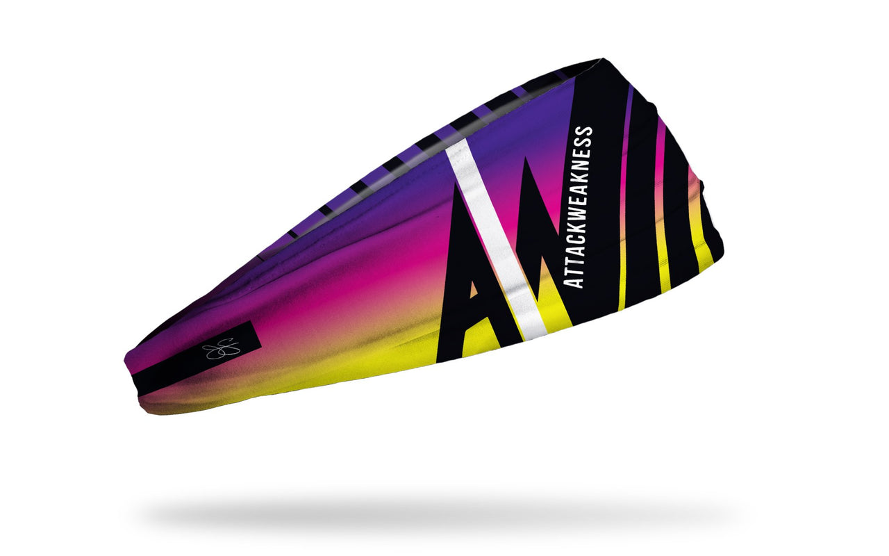 Attack Weakness: Sunset Bars Headband