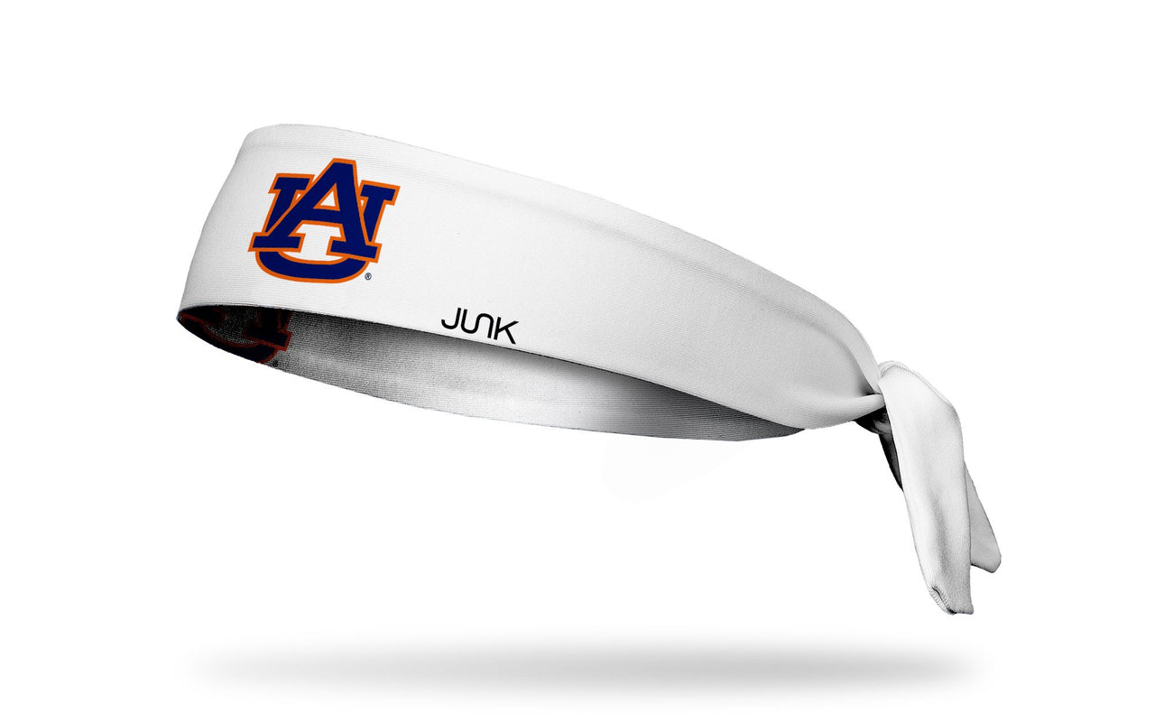 Auburn University: Logo White Flex Tie Headband