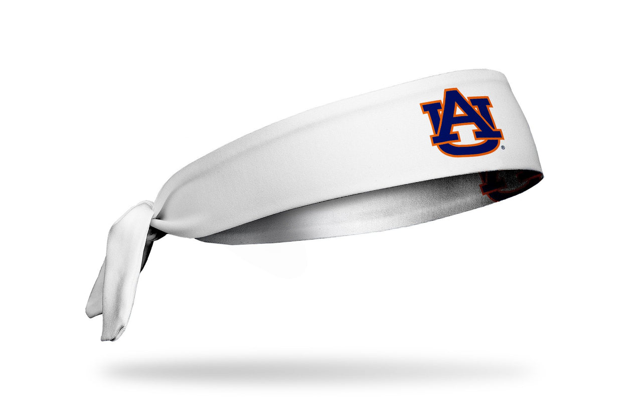 Auburn University: Logo White Flex Tie Headband