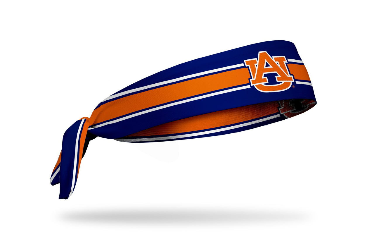 Auburn University: Navy Stripe Tie Headband