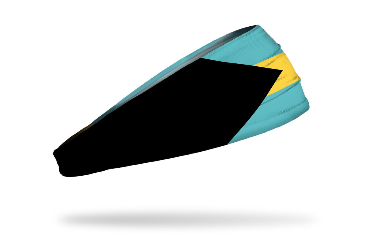 headband with traditional Bahamas flag design