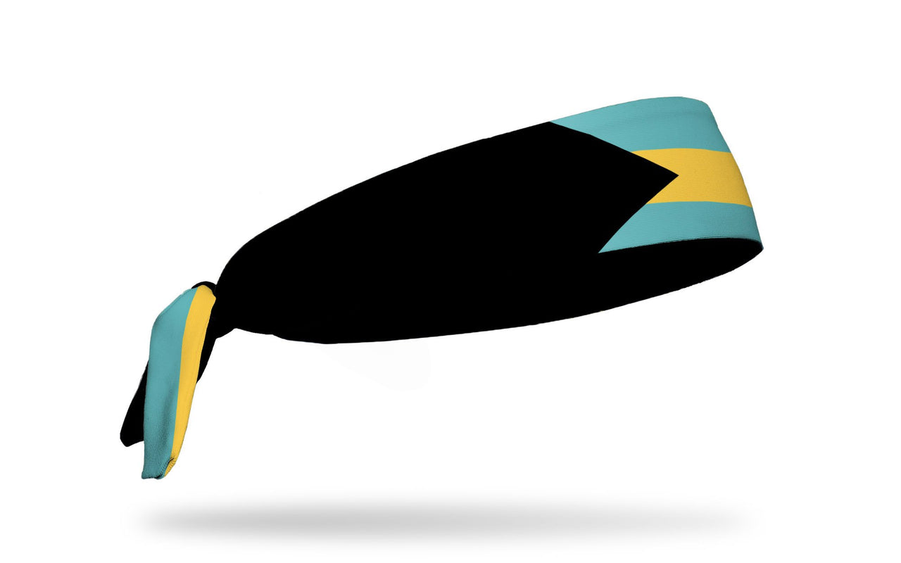 headband with traditional Bahamas flag design