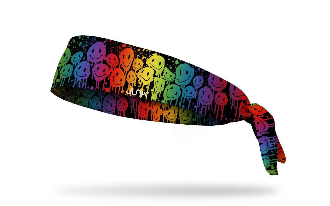 Be Happy Tie Headband