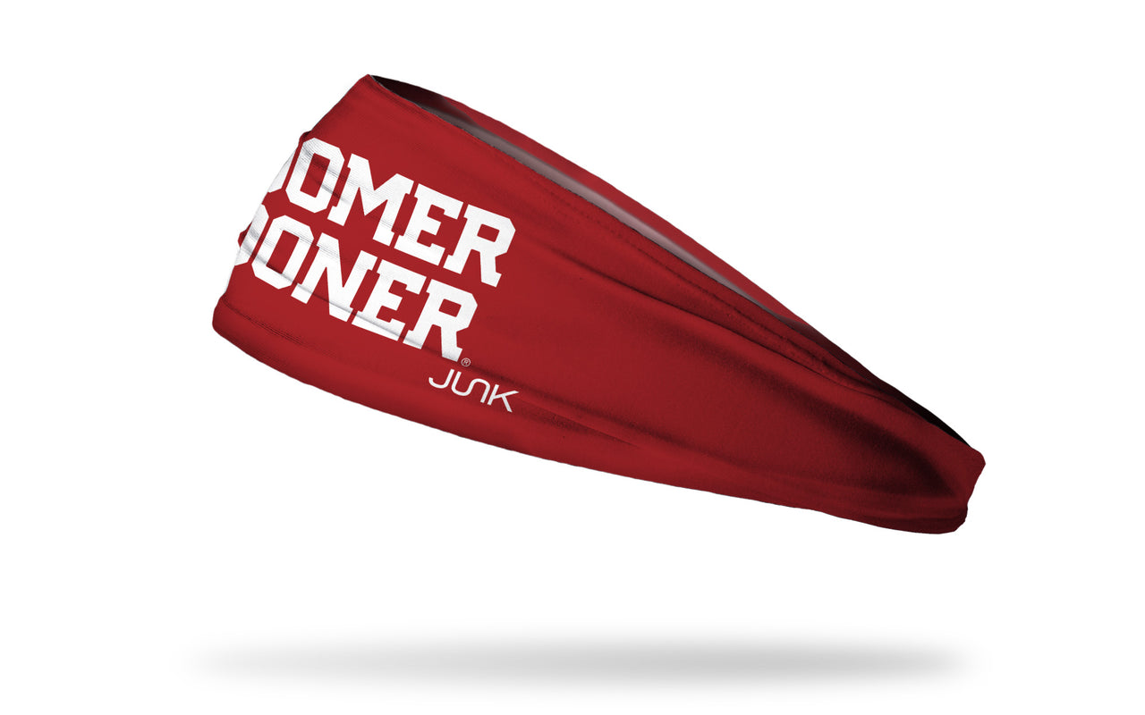 University of Oklahoma: Boomer Sooner Red Headband