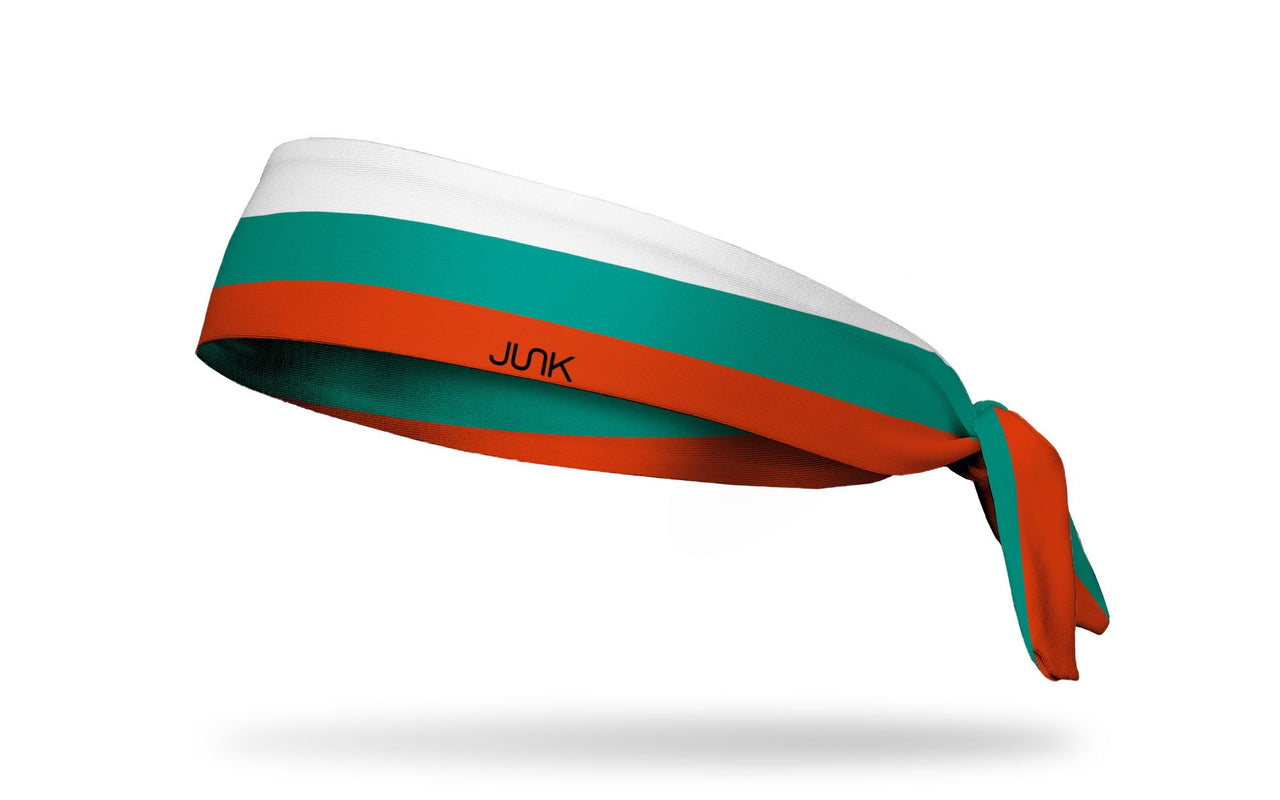 headband with traditional Bulgaria flag design