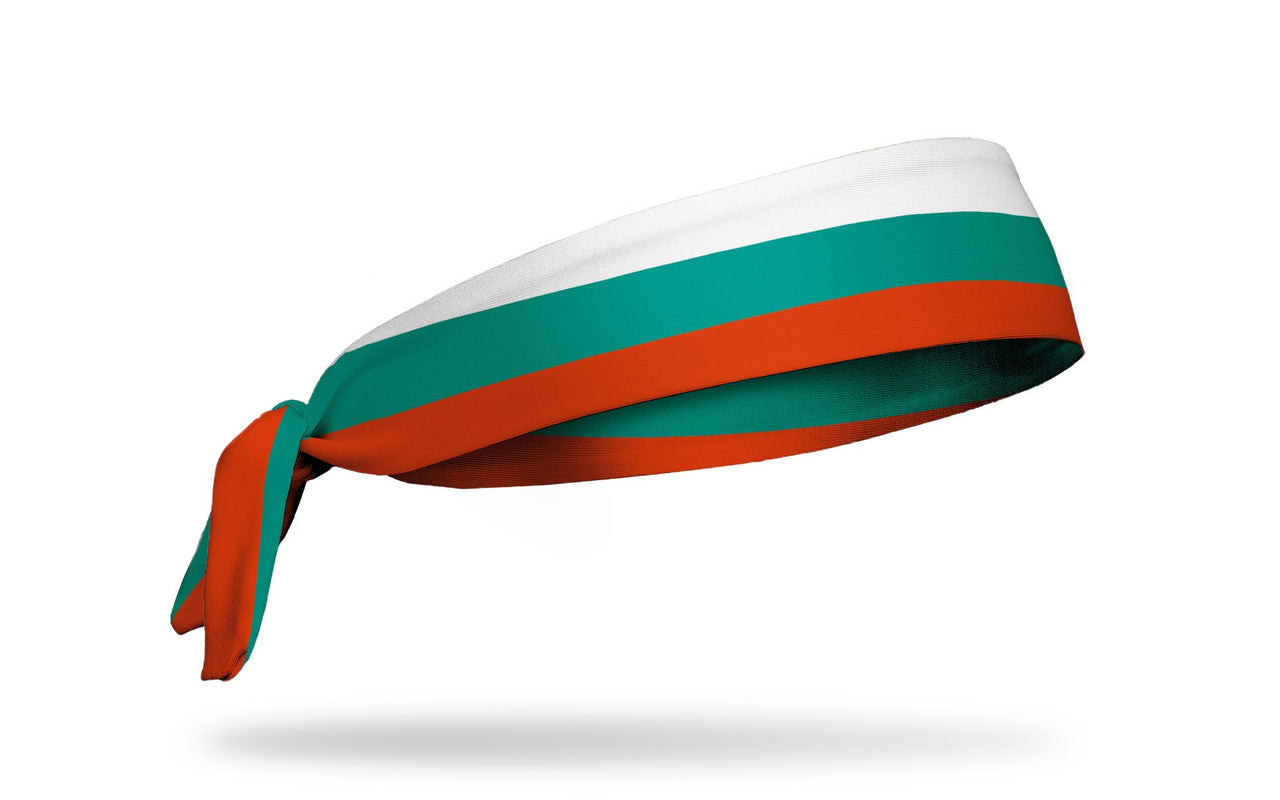 headband with traditional Bulgaria flag design