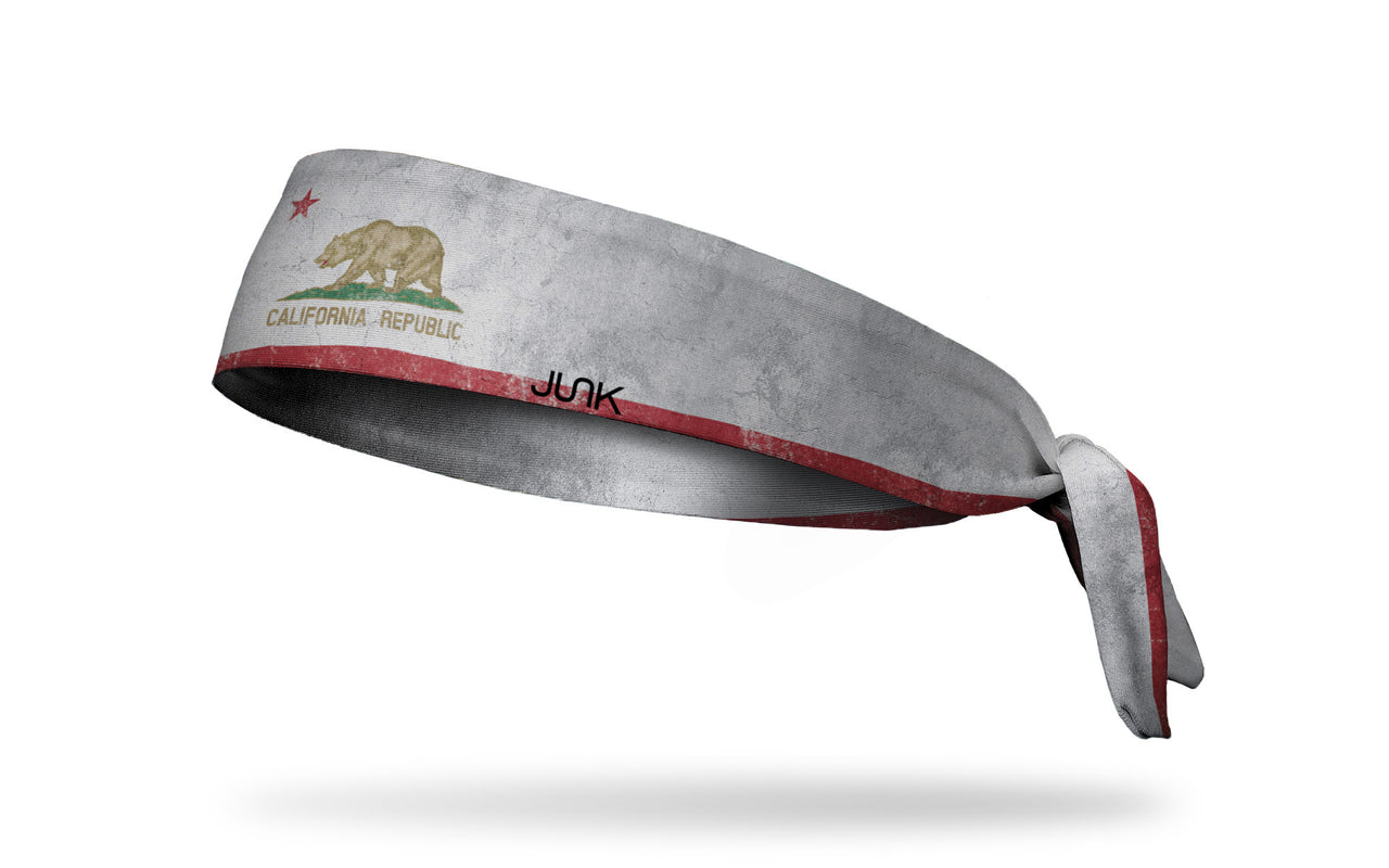 California Flag - Grunge Tie Headband