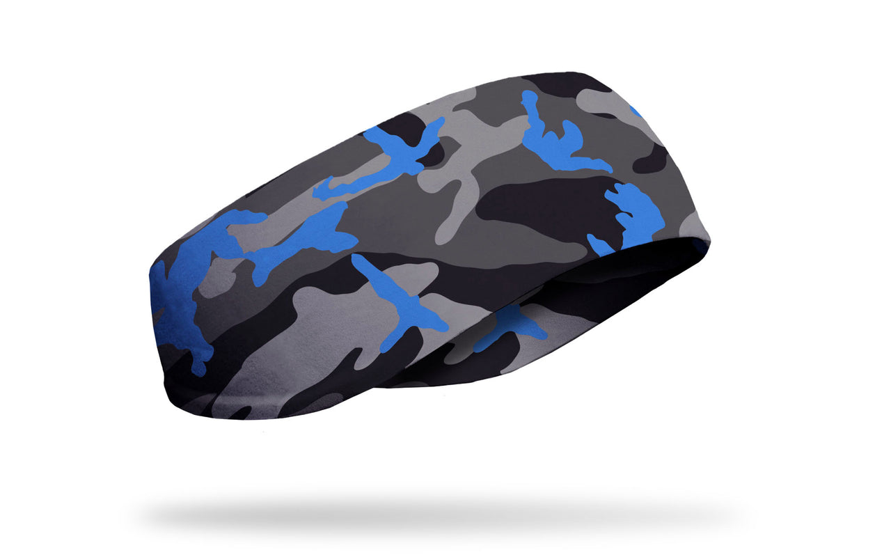 Camo Pop Blue Ear Warmer