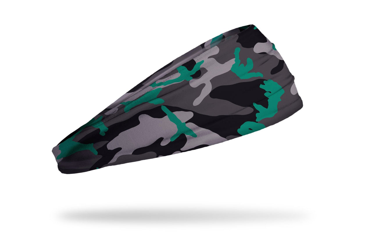 Camo Pop Teal Headband