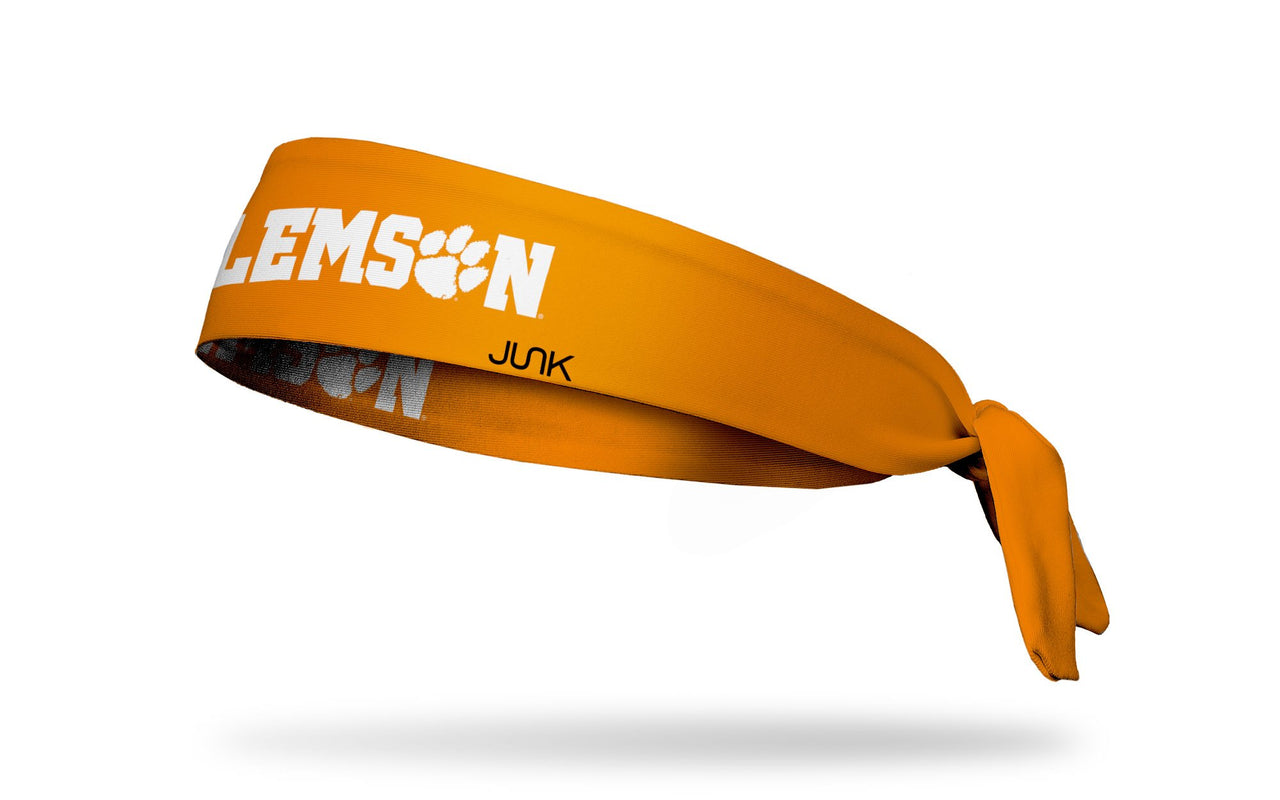 Clemson Tigers: Clemson Orange Flex Tie Headband