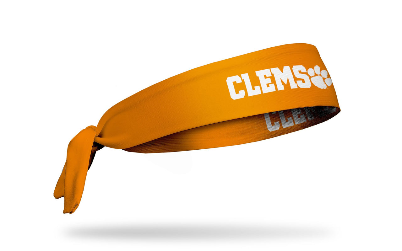 Clemson Tigers: Clemson Orange Flex Tie Headband