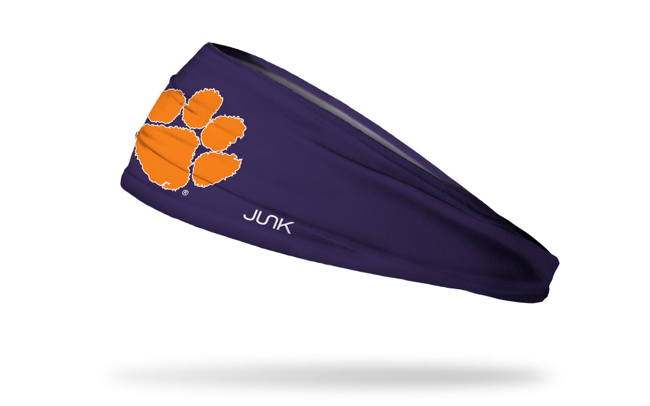 Clemson Tigers: Logo Purple Big Bang Lite Headband