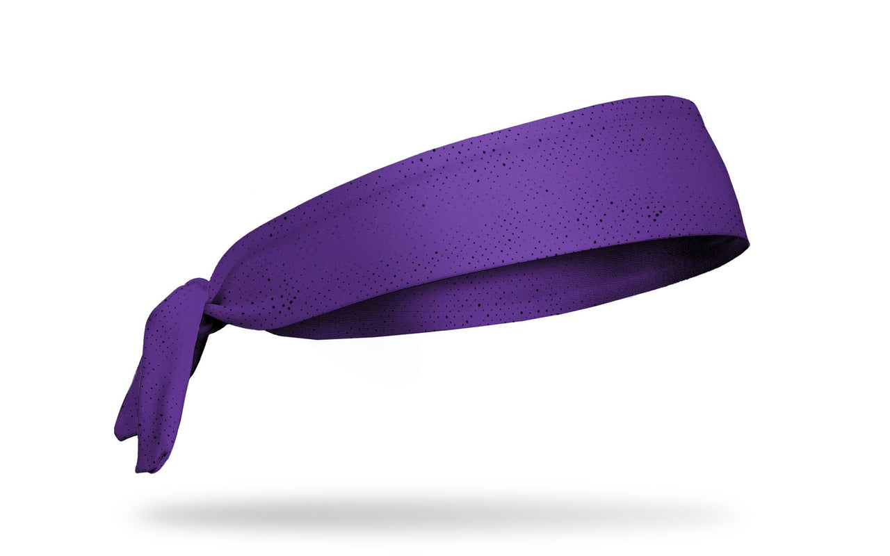 Don Purple Flex Tie Headband