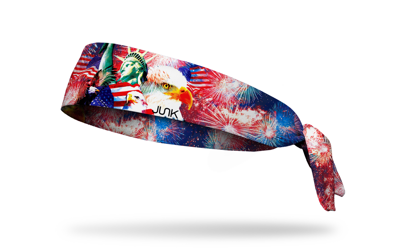 Eagle Pow Tie Headband
