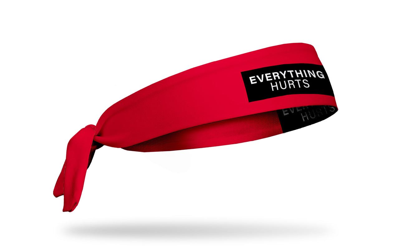 Everything Hurts Flex Tie Headband