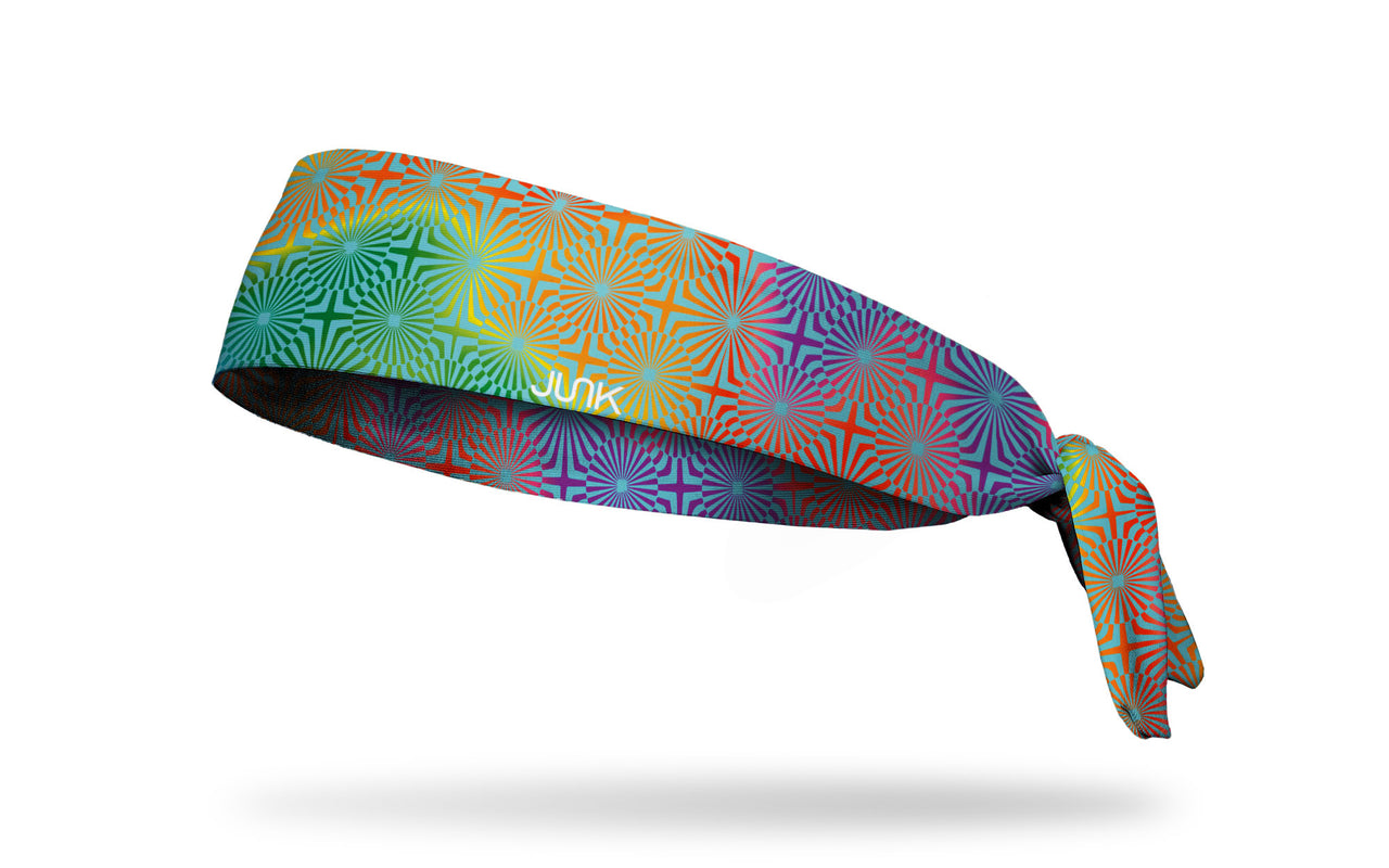Fearless Fractals Tie Headband