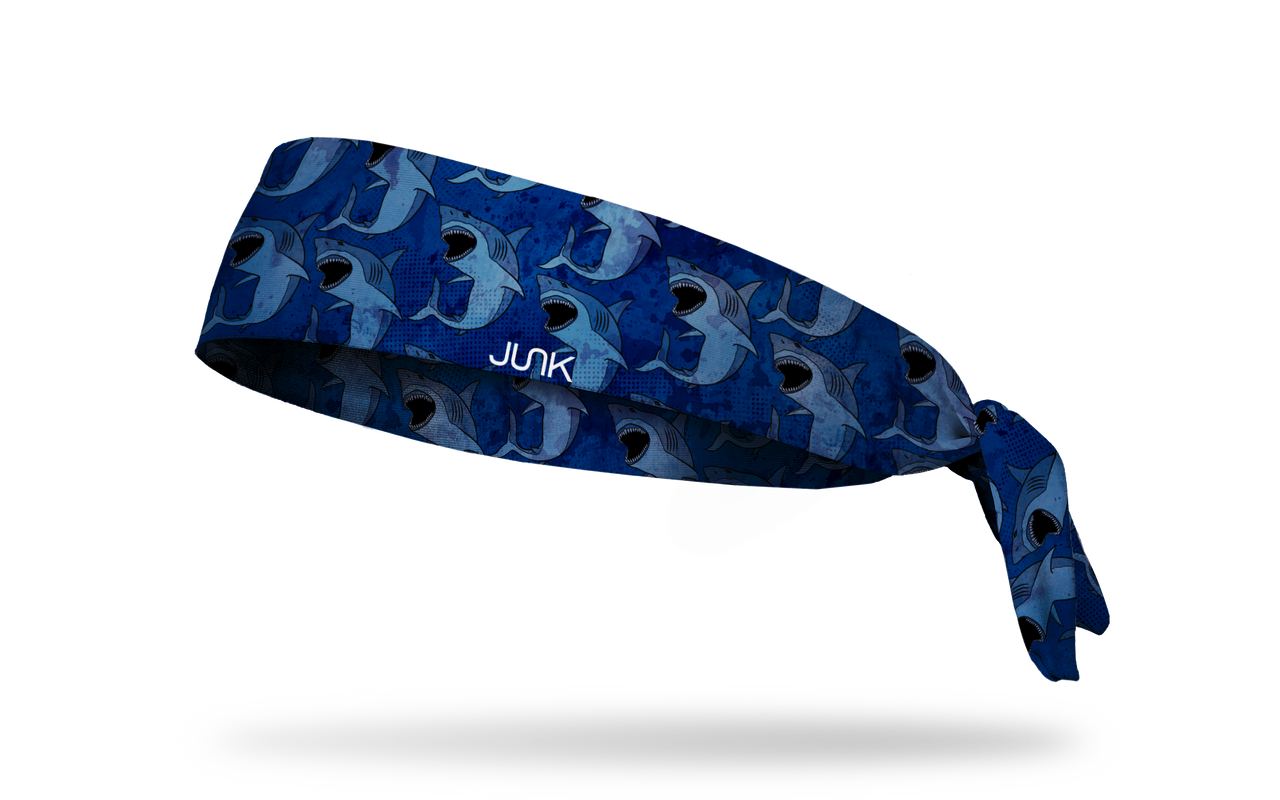 Flock of Sharks Tie Headband